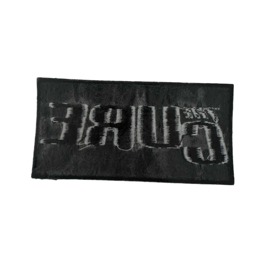 Official The Cure Patch | Classic Logo Woven Patch | Goth Rock Merch | Iron On | 10 x 5 cm