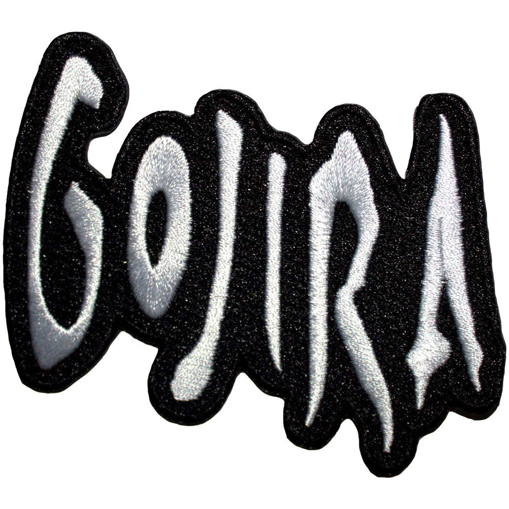 Gojira Patch | Logo Woven Aufnäher zum Aufbügeln | Progressive Metal Band Merch | 10 x 5 cm