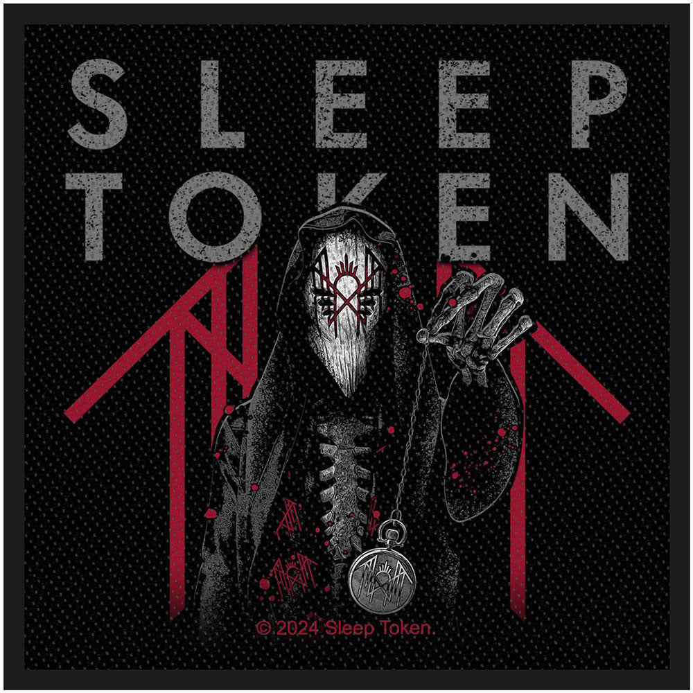 Sleep Token Patch | "Hypnosis" Gewebter Aufnäher | Zum Aufnähen | Alternative Metal Merch 10 x 10 cm