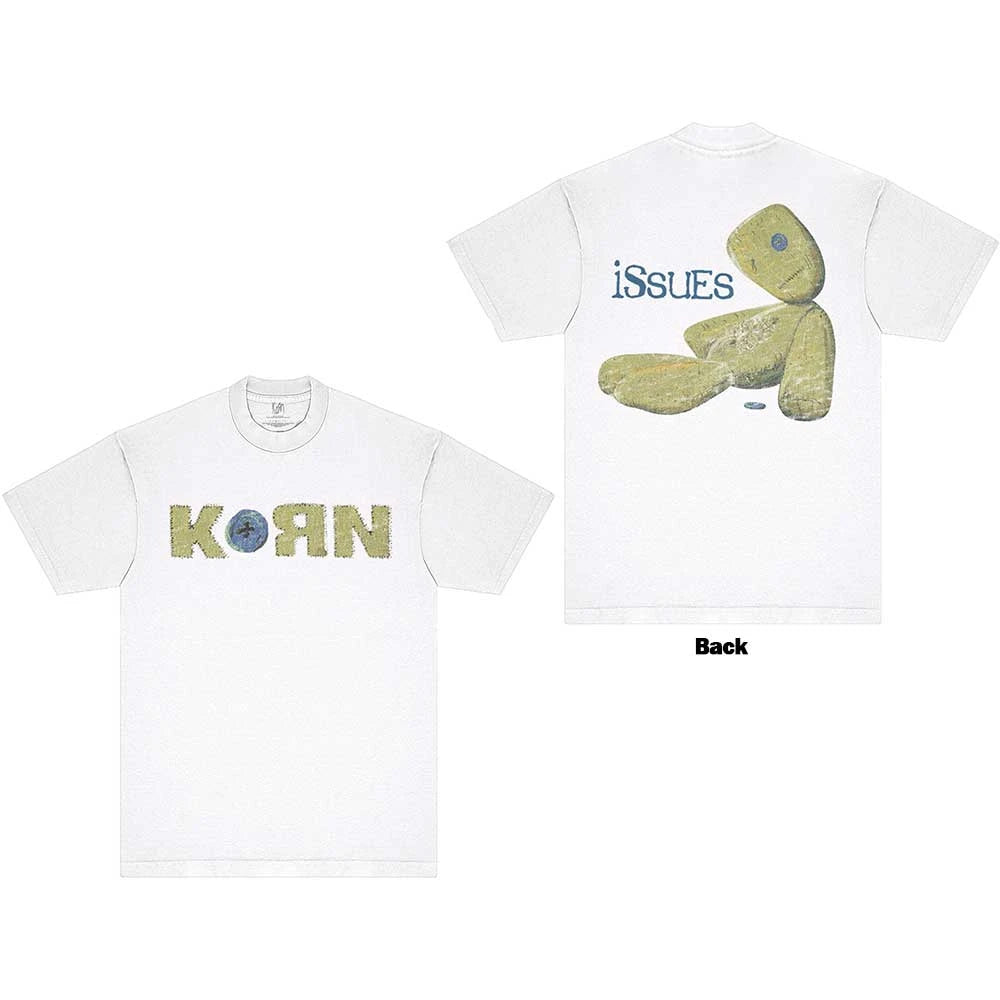 Korn Unisex T-Shirt – Doll Issues (Weiß)