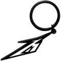 Official Metallica Keychain | "M Logo" Keychain in Black & White | Soft Enamel | Metal Merch 5 cm