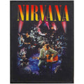 Official Nirvana Patch | "Unplugged Photo" Printed Patch | Iron-on | Grunge Merch approx. 12 x 9 cm