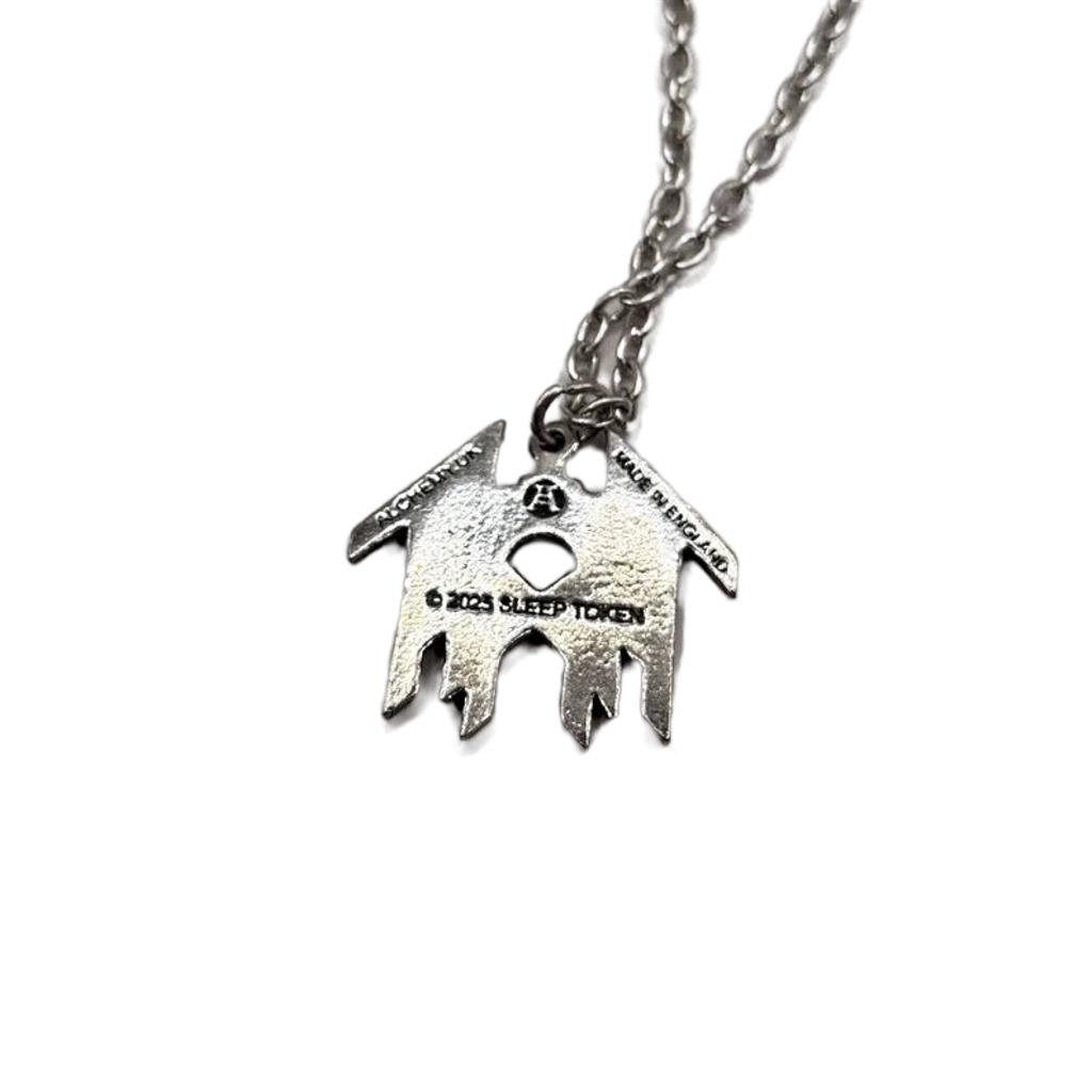 Official Sleep Token Pendant | Logo Necklace | Handmade English Pewter | Alt-Metal Merch