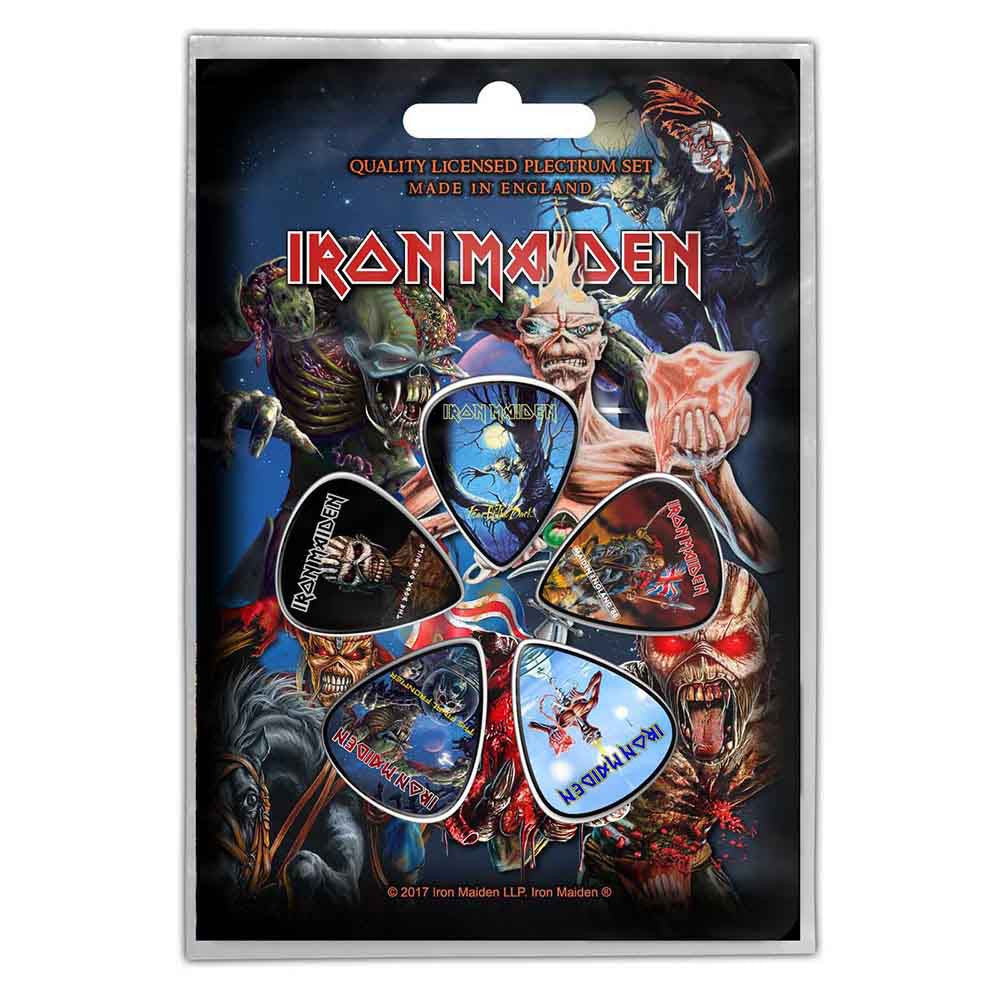 Iron Maiden Plektrum Set | Later Albums | Metal Band Merch
