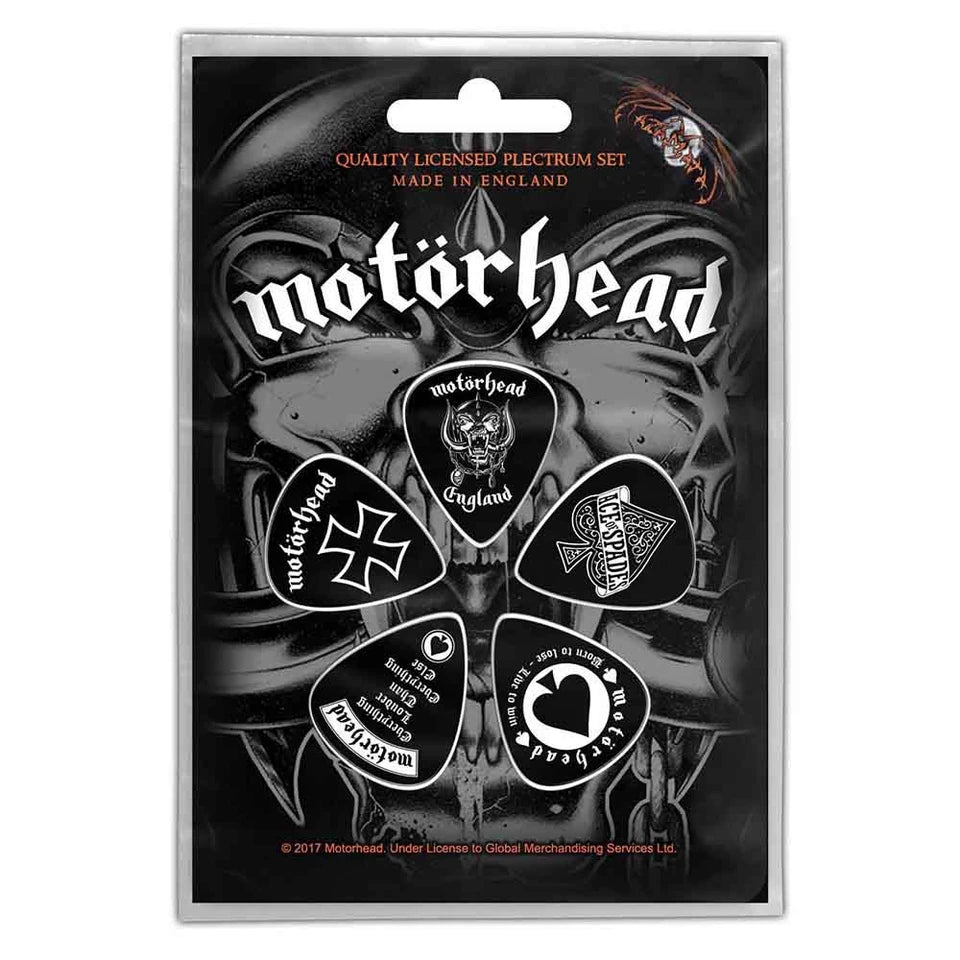 Motörhead Plectrum Pack: England