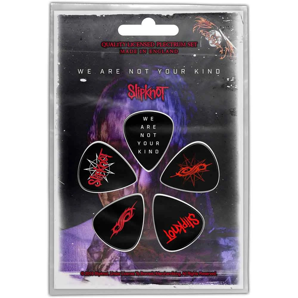Slipknot Plektrum Set | We Are Not Your Kind | Metal Band Merch