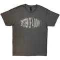 System Of A Down Unisex T-Shirt – Stretched Logo (Charcoal Grey)