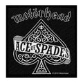Official Motörhead Patch | "Ace Of Spades" Woven Patch | Sew-on | Heavy Metal Merch 10 x 10 cm