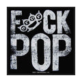 Five Finger Death Punch Patch | Fuck Pop Woven Aufnäher zum Annähen | Metal Band Merch | 10 x 5 cm