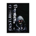 Disturbed Patch | Eyes Woven Aufnäher zum Annähen | Metal Band Merch | 10 x 5 cm