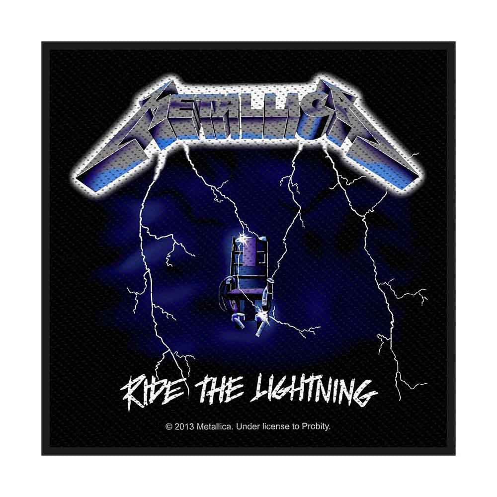 Offizielles Metallica 80s Thrash Trilogy Patch Bundle – Kill 'Em All, Ride The Lightning & Master Of Puppets (3-teilig)