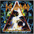 Def Leppard Patch | Hysteria Woven Aufnäher zum Annähen | Hard Rock Band Merch | 10 x 10 cm