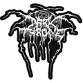 Official Darkthrone Patch | "Logo Cut Out" Woven Patch | Sew-on | Black Metal Merch approx. 10 x 8 cm