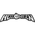 Helloween Patch | Logo Cut Out Woven Aufnäher zum Annähen | Power Metal Band Merch | 10 x 5 cm
