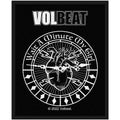 Volbeat Patch | Wait A Minute My Girl Woven Aufnäher zum Annähen | Rock & Metal Band Merch | 10 x 10 cm