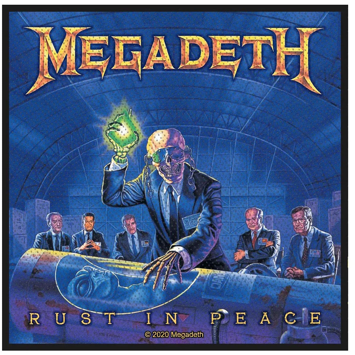 Offizielles Megadeth Patch Bundle – Rust In Peace, Peace Sells & So Far So Good (3-teiliges Set)