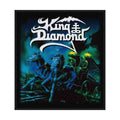 King Diamond Patch | Abigail Woven Aufnäher zum Annähen | Heavy Metal Band Merch | 10 x 10 cm