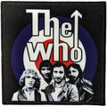 The Who Patch | Band Photo Aufnäher zum Annähen | Classic Rock Band Merch | 10 x 10 cm