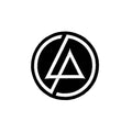 Linkin Park Aufnäher – Rundes Concentric Logo Patch 8 cm zum Aufbügeln