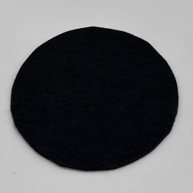 Eat The Rich Aufnäher – 7,5 x 7,5 cm Totenkopf Patch – Anarchie Punk Goth DIY - zum Aufnähen