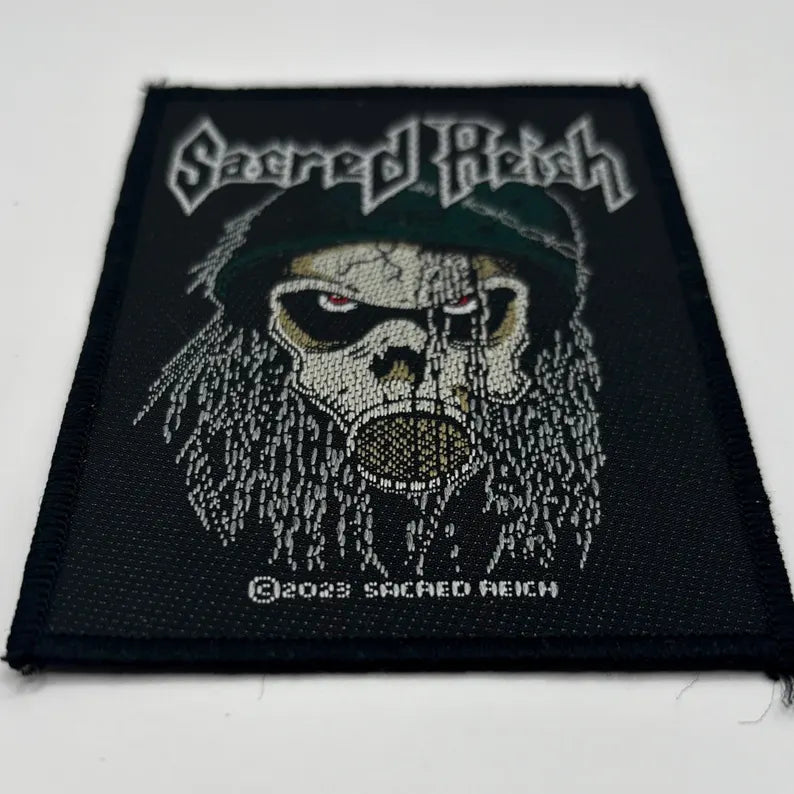 Sacred Reich Patch - 10 x 7 cm - Woven Patch - Thrash Metal Cult Band