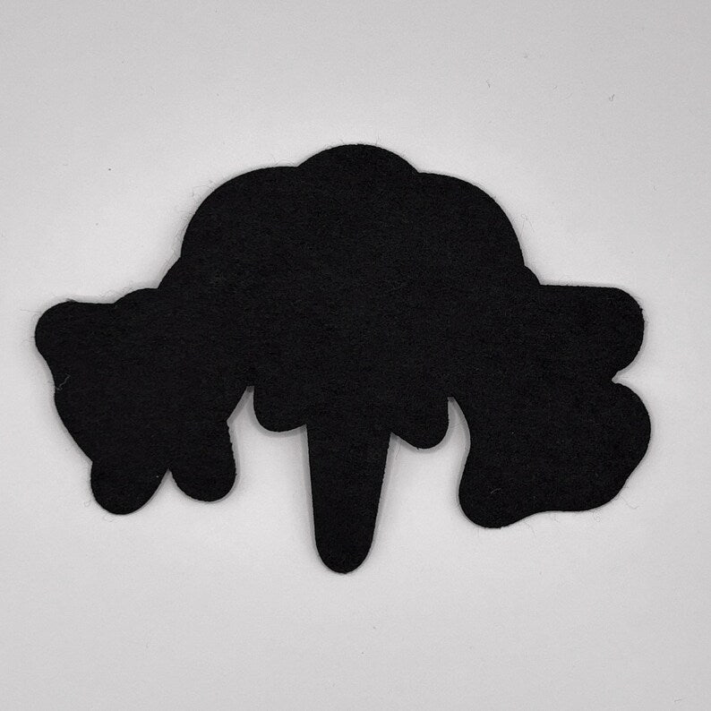 Patch Korol i Shut approx. 13 cm Король и Шут Patch Joker Clown Horror Punk Russia DIY Punk Patch