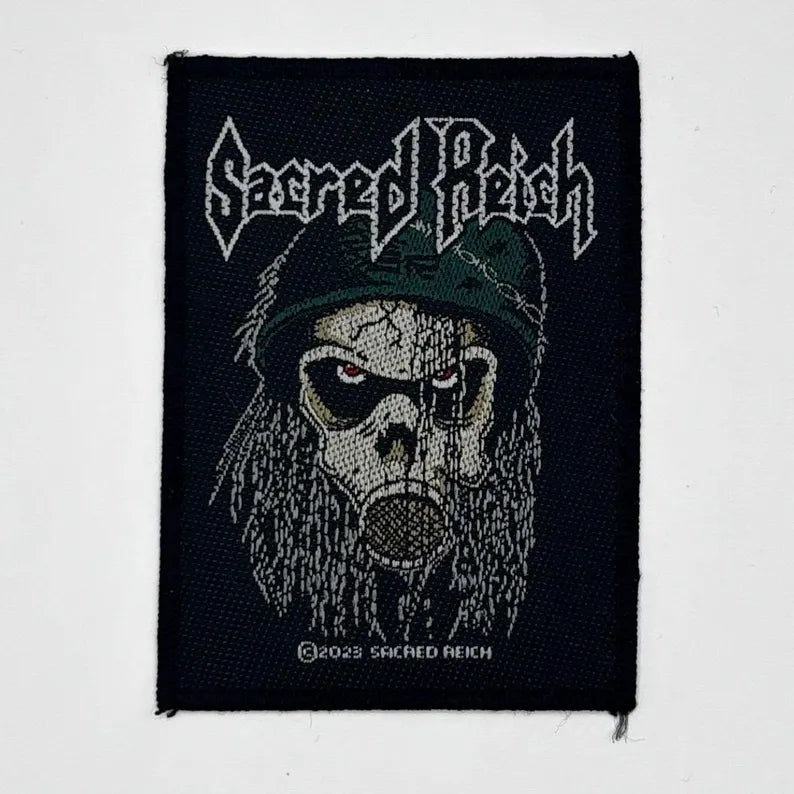 Sacred Reich Patch - 10 x 7 cm - Woven Patch - Thrash Metal Cult Band