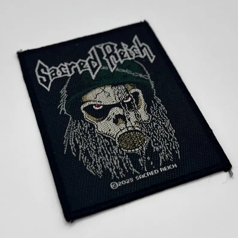 Sacred Reich Patch - 10 x 7 cm - Woven Patch - Thrash Metal Cult Band