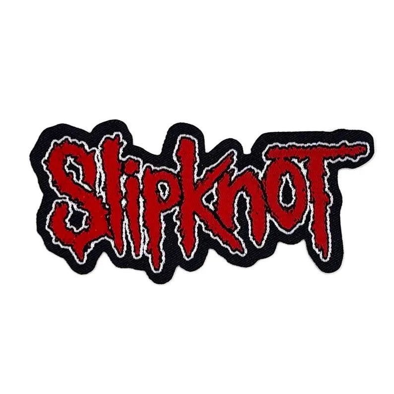 Slipknot Patch – Logo Cut-Out Patch (10 × 4 cm)