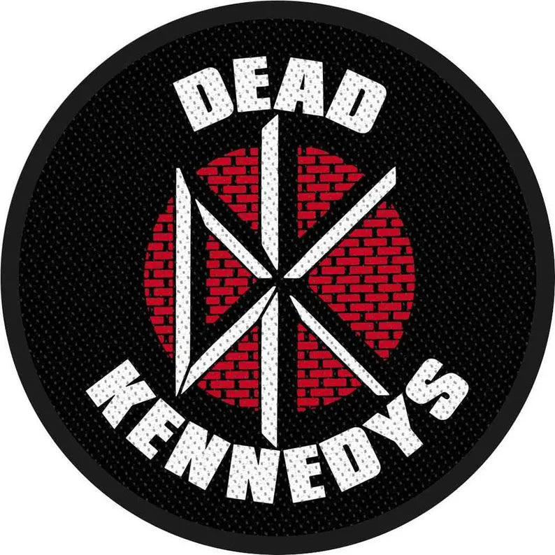Dead Kennedys Patch - Round DK Logo Patch (9 x 9 cm)