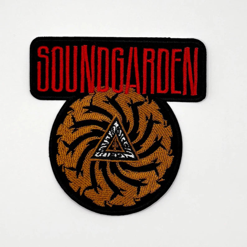 Soundgarden Patch – Badmotorfinger Patch (9.5 × 9.5 cm) Iron-On