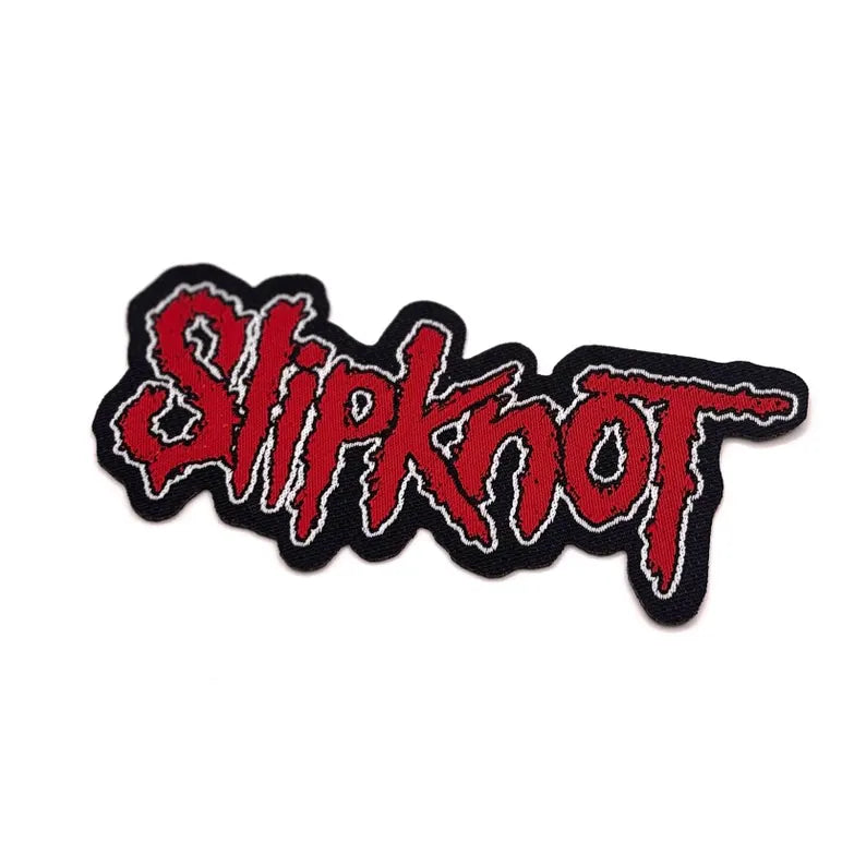 Slipknot Patch – Logo Cut-Out Patch (10 × 4 cm)