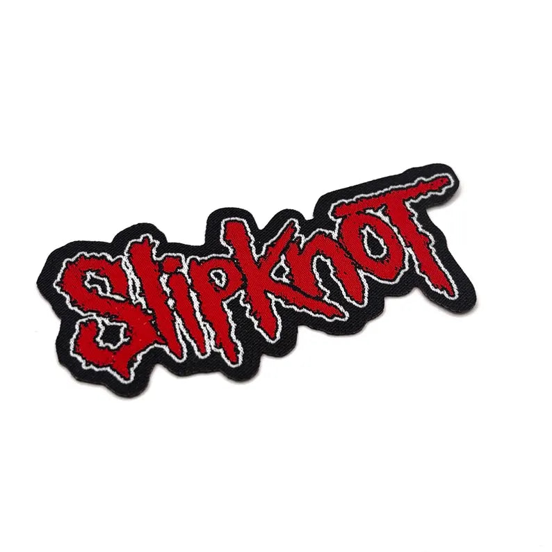 Slipknot Aufnäher – Logo Cut-Out Patch (10 × 4 cm)