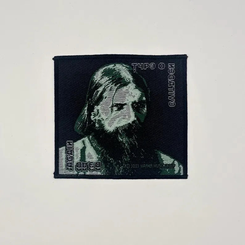 Type O Negative Patch - DEAD AGAIN Patch 10 x 9 cm Peter Steele Doom Gothic