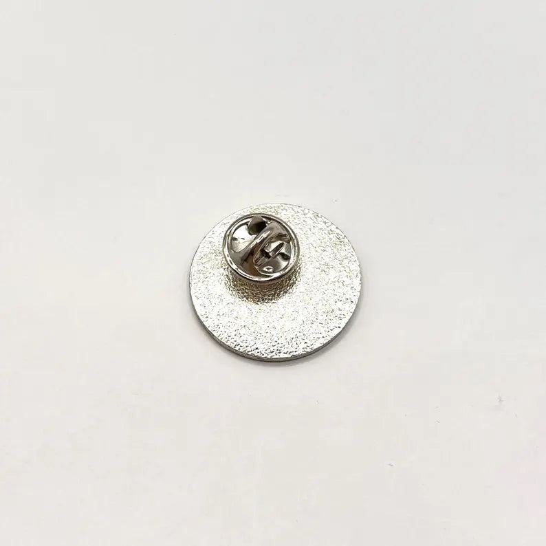 Anti-Kommunismus Pin – 2×2 cm Metall Anstecker – Political Badge, Anti-Soviet, No Communism Symbol