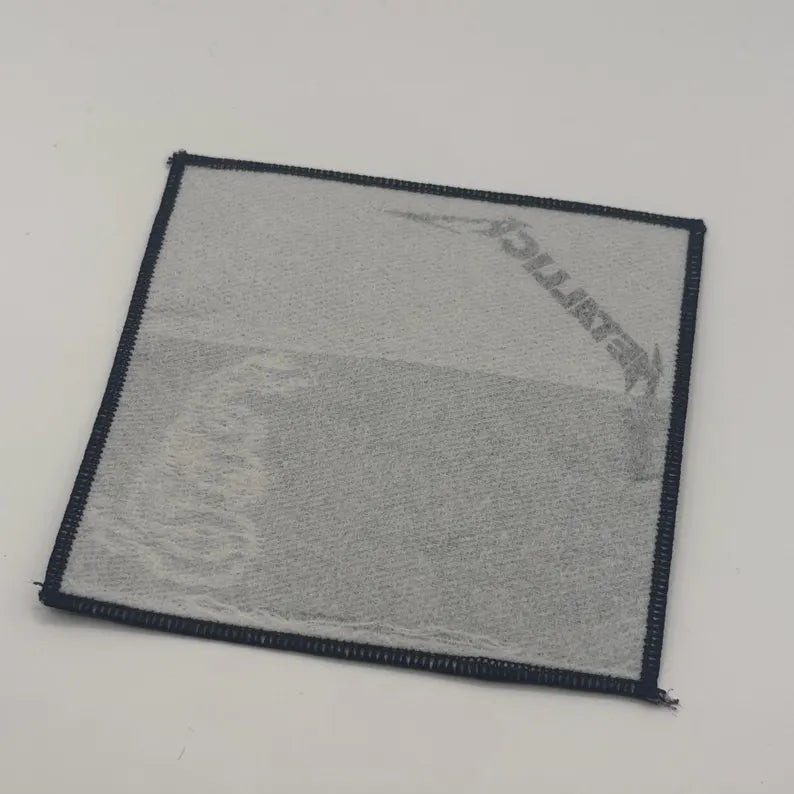 Metallica Aufnäher - Black Album Schlangen Patch 10x10 cm zum Annähen