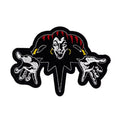 Patch Korol i Shut approx. 13 cm Король и Шут Patch Joker Clown Horror Punk Russia DIY Punk Patch