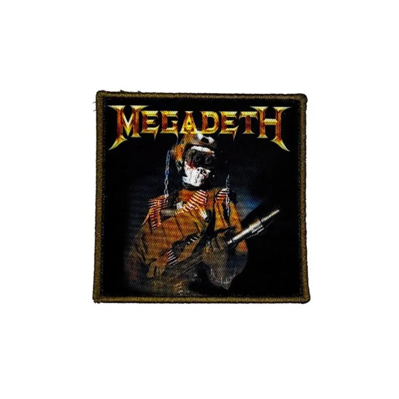Megadeth Aufnäher – Trooper Patch – So Far, So Good... So What! (8 × 8 cm) zum Aufbügeln