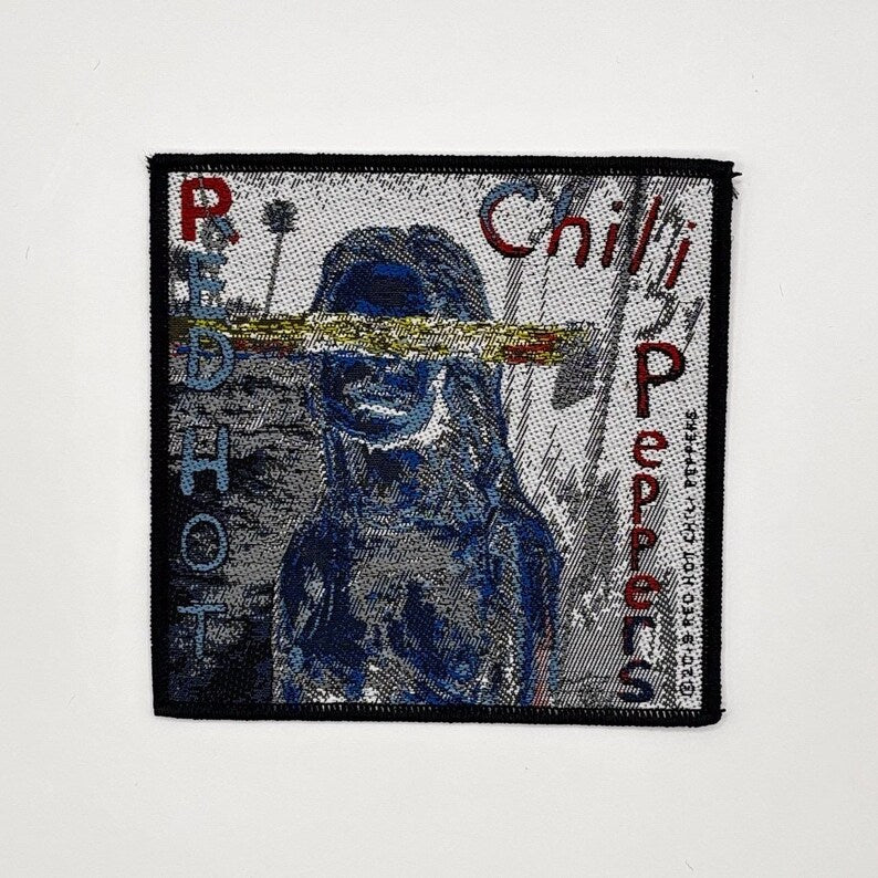 Official Red Hot Chili Peppers Patch | "By The Way" Album Cover Woven Patch | Funk Rock Merch | 10 x 10 cm