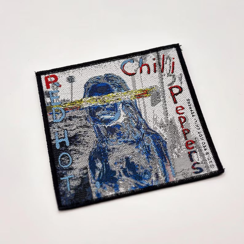 Official Red Hot Chili Peppers Patch | "By The Way" Album Cover Woven Patch | Funk Rock Merch | 10 x 10 cm