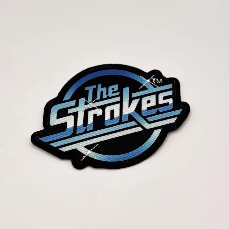 The Strokes Patch – Officially Licensed – OG Magna Patch – Indie Rock Band – Iron-on Print Patch – 10 x 7 cm