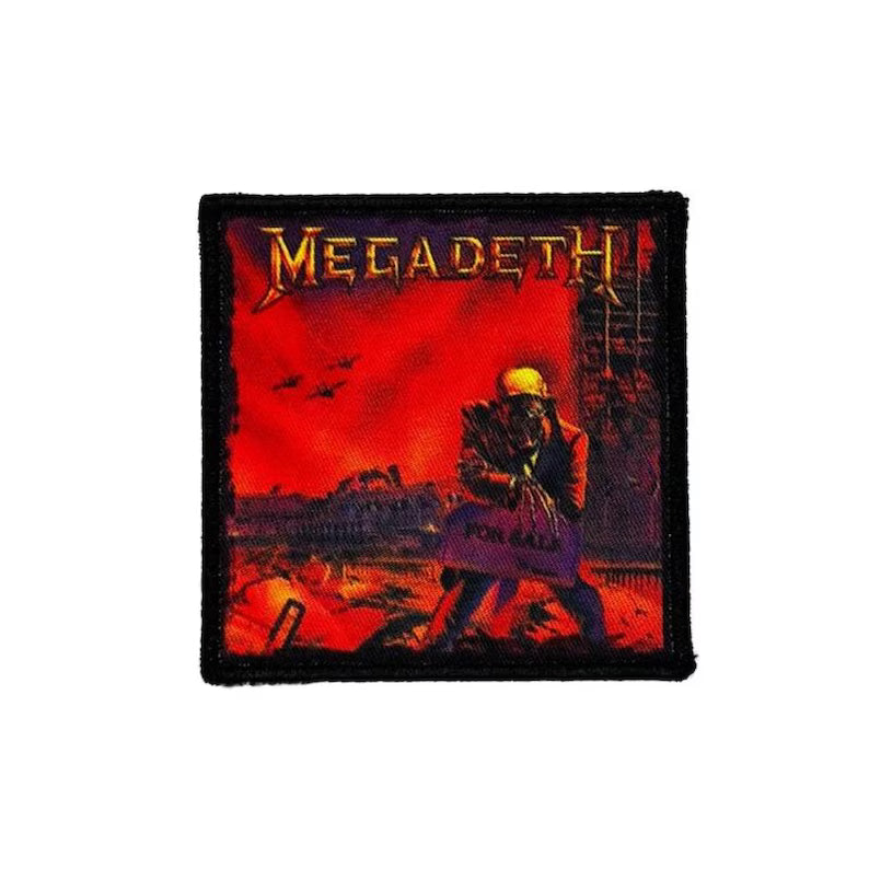 Megadeth Aufnäher – Peace Sells Patch (8 × 8 cm) zum Aufbügeln