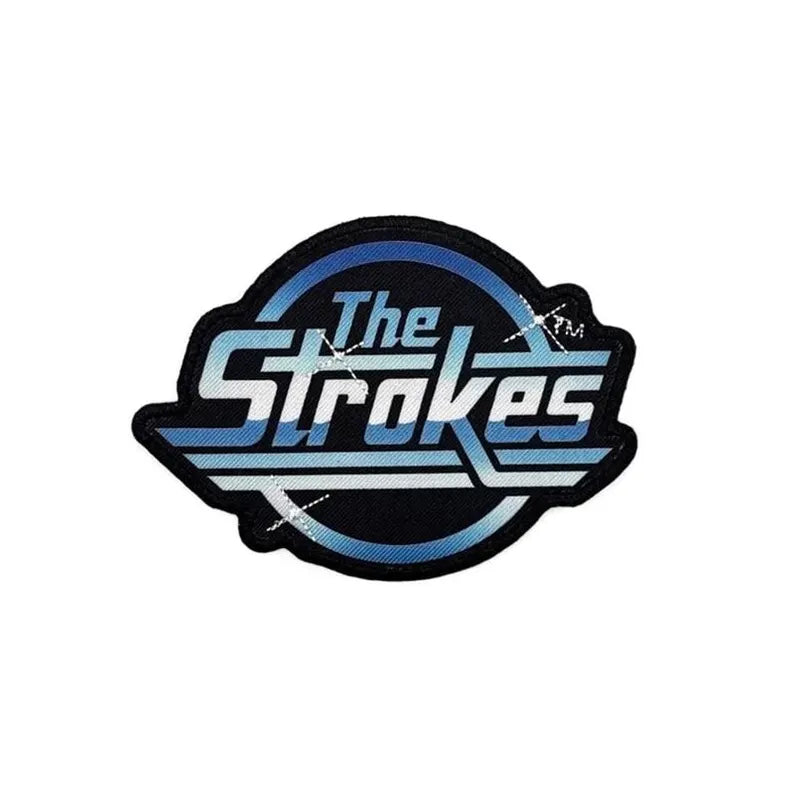 The Strokes Aufnäher – Offiziell Lizenziert – OG Magna Patch – Indie Rock Band – Bügelbarer Print-Patch – 10 x 7 cm