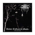 Official Darkthrone Patch | "Under a Funeral Moon" Woven Patch | Black Metal Merch | 10 x 10 cm