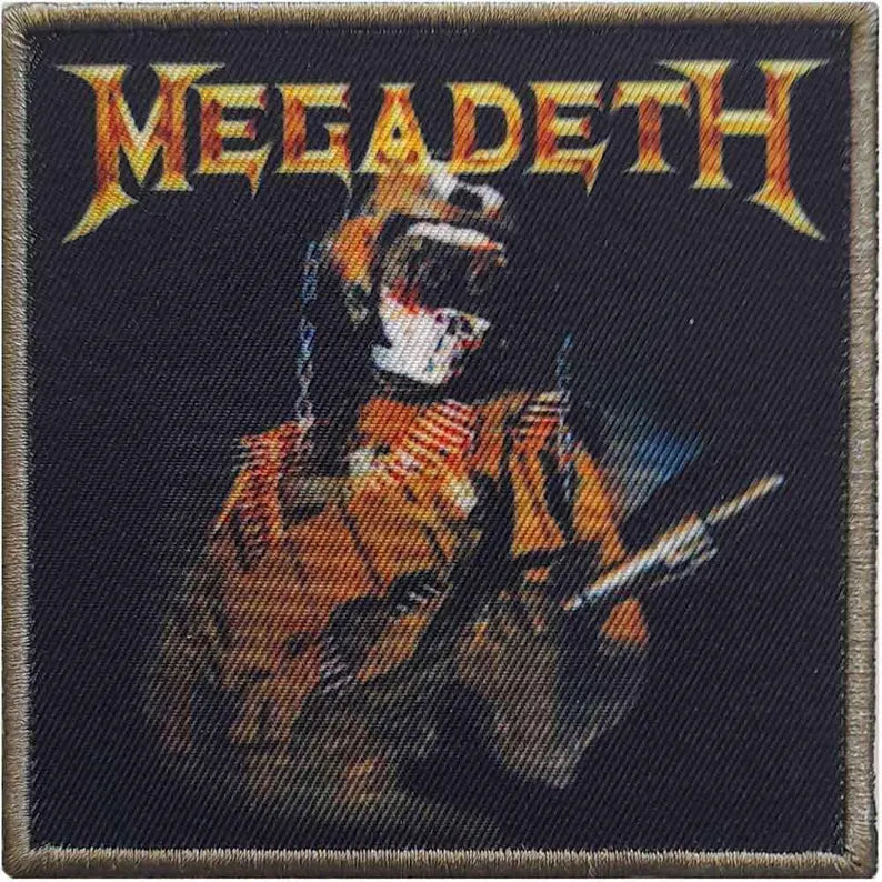 Megadeth Aufnäher – Trooper Patch – So Far, So Good... So What! (8 × 8 cm) zum Aufbügeln
