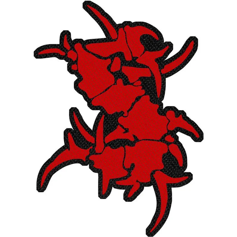 Official Sepultura Patch | Tribal S Logo Cut-Out | Death/Thrash Metal Patch | Sew-on 9 cm