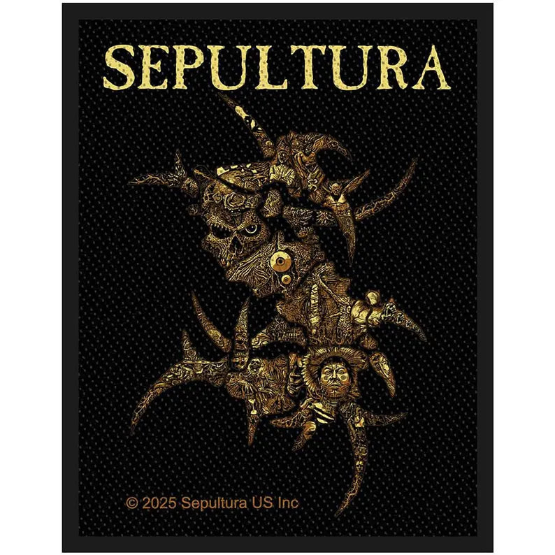 Official Sepultura Patch | Discography Album Artwork Woven Patch | Death Metal Merch | 10 x 8 cm