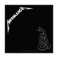 Metallica Aufnäher - Black Album Schlangen Patch 10x10 cm zum Annähen