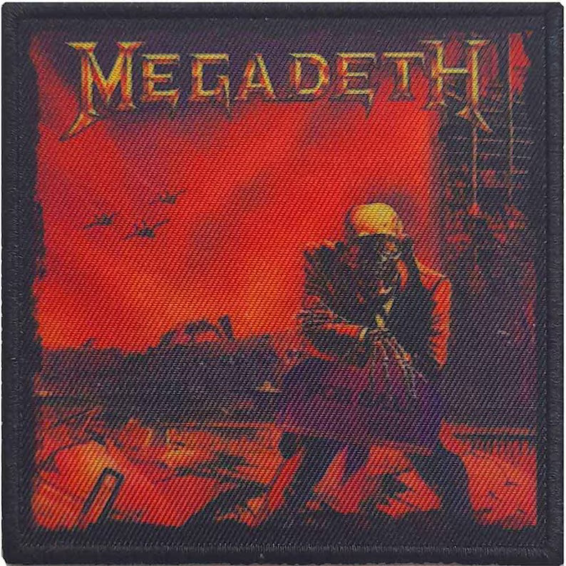 Megadeth Aufnäher – Peace Sells Patch (8 × 8 cm) zum Aufbügeln