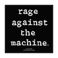 Rage Against the Machine Patch – 9,5 x 9,5 cm – Aufnäher Band – RATM Stoffpatch – Rock Metal Protest